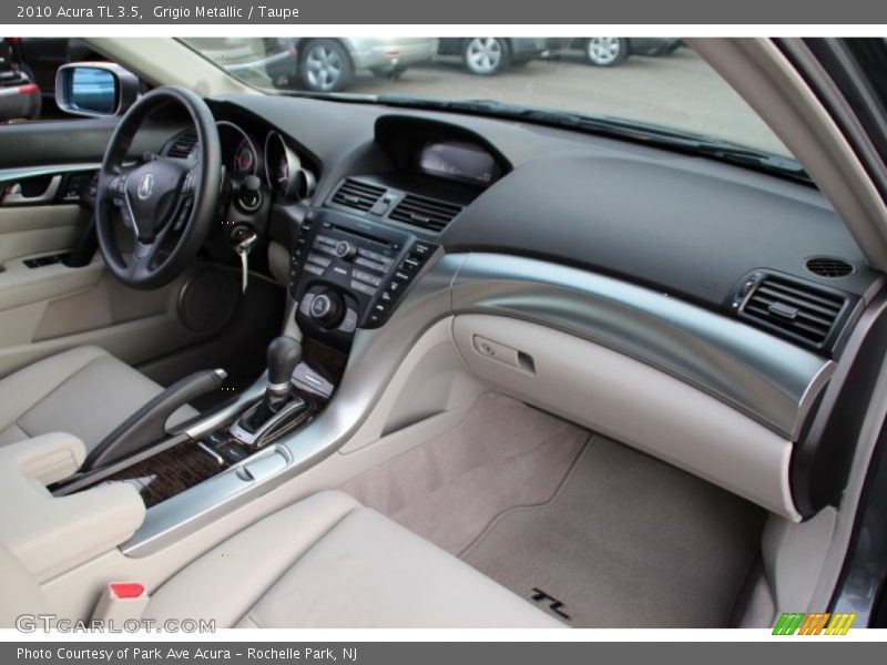 Grigio Metallic / Taupe 2010 Acura TL 3.5