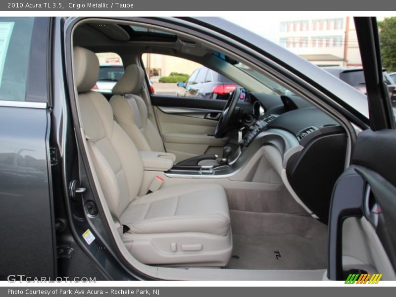 Grigio Metallic / Taupe 2010 Acura TL 3.5