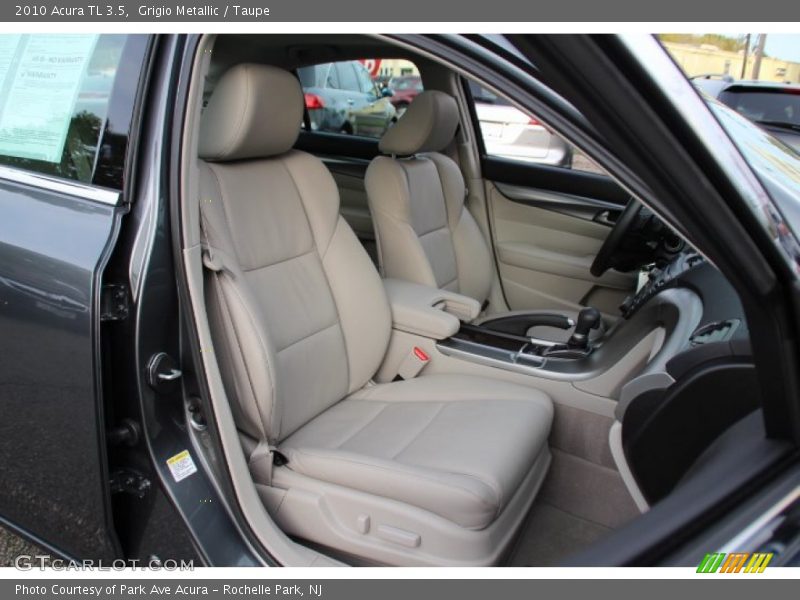Grigio Metallic / Taupe 2010 Acura TL 3.5
