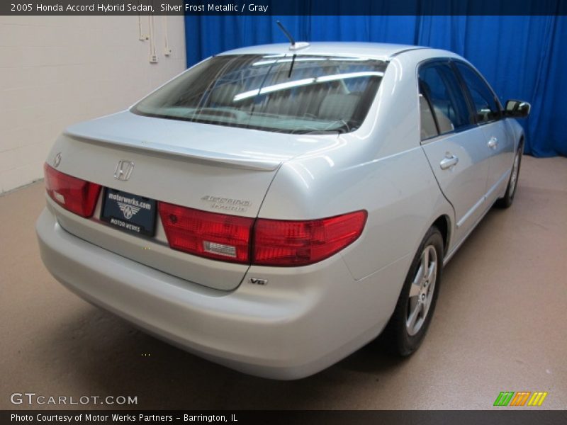 Silver Frost Metallic / Gray 2005 Honda Accord Hybrid Sedan