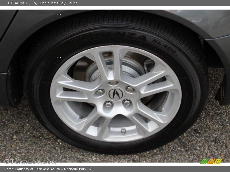 Grigio Metallic / Taupe 2010 Acura TL 3.5