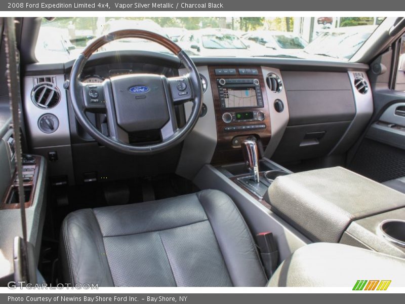 Vapor Silver Metallic / Charcoal Black 2008 Ford Expedition Limited 4x4