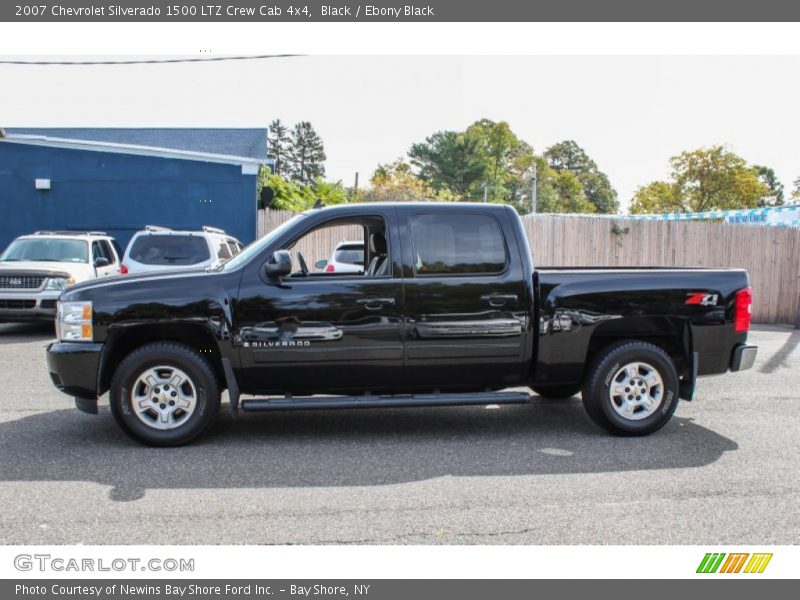 Black / Ebony Black 2007 Chevrolet Silverado 1500 LTZ Crew Cab 4x4