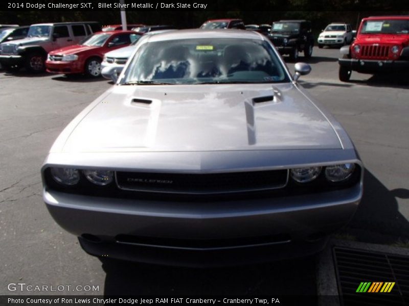 Billet Silver Metallic / Dark Slate Gray 2014 Dodge Challenger SXT