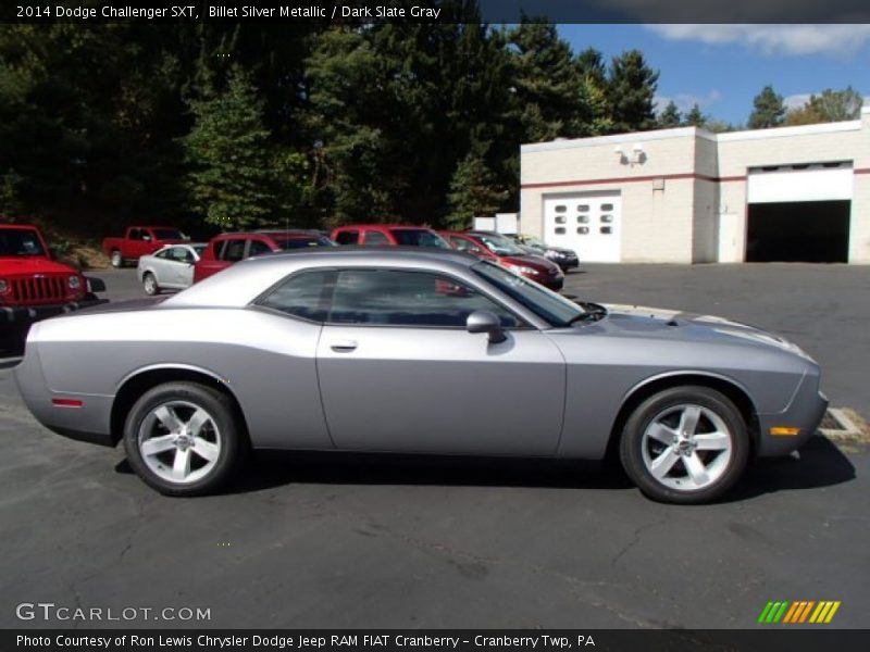 Billet Silver Metallic / Dark Slate Gray 2014 Dodge Challenger SXT