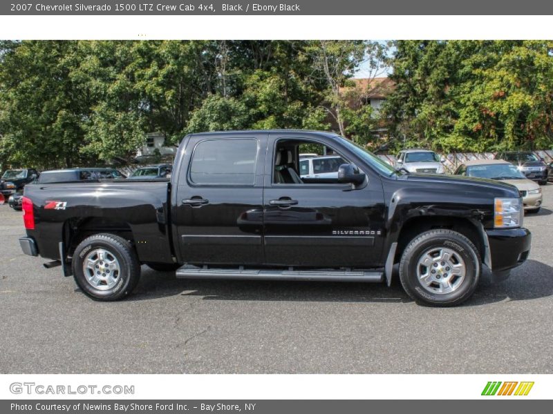 Black / Ebony Black 2007 Chevrolet Silverado 1500 LTZ Crew Cab 4x4