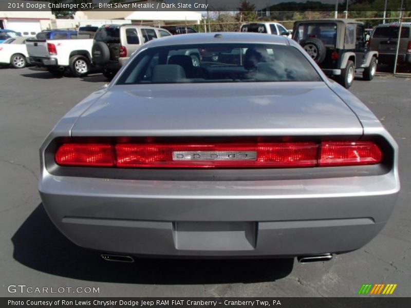 Billet Silver Metallic / Dark Slate Gray 2014 Dodge Challenger SXT