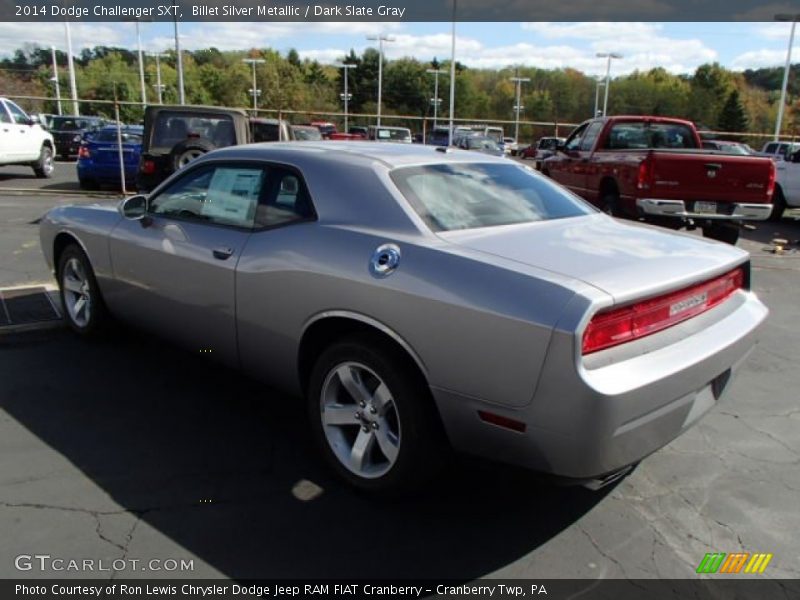 Billet Silver Metallic / Dark Slate Gray 2014 Dodge Challenger SXT