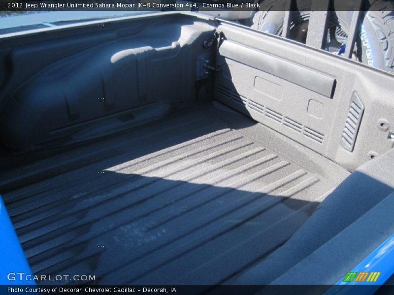 Cosmos Blue / Black 2012 Jeep Wrangler Unlimited Sahara Mopar JK-8 Conversion 4x4