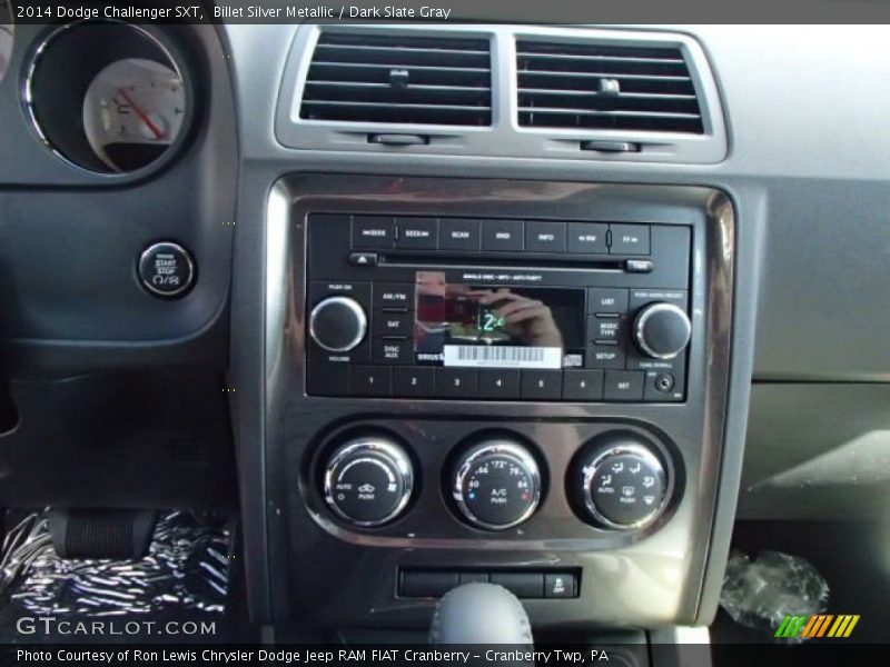 Billet Silver Metallic / Dark Slate Gray 2014 Dodge Challenger SXT