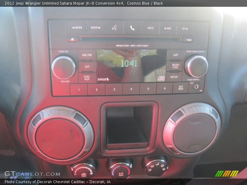 Cosmos Blue / Black 2012 Jeep Wrangler Unlimited Sahara Mopar JK-8 Conversion 4x4