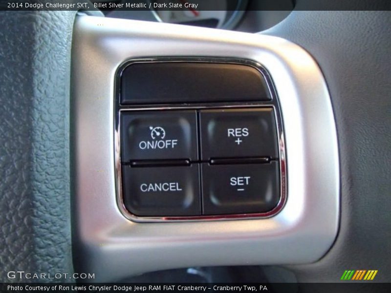 Billet Silver Metallic / Dark Slate Gray 2014 Dodge Challenger SXT