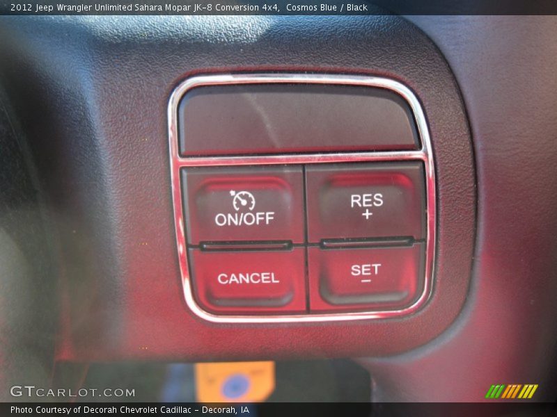Cosmos Blue / Black 2012 Jeep Wrangler Unlimited Sahara Mopar JK-8 Conversion 4x4