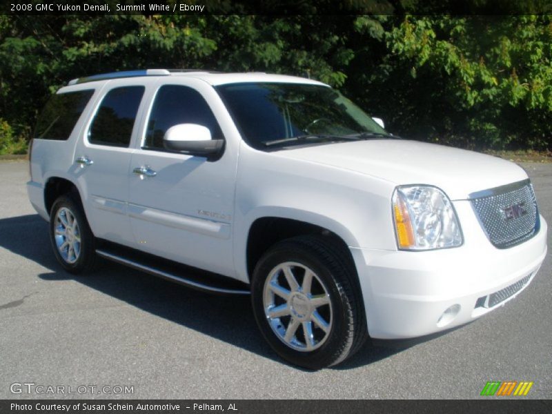 Summit White / Ebony 2008 GMC Yukon Denali