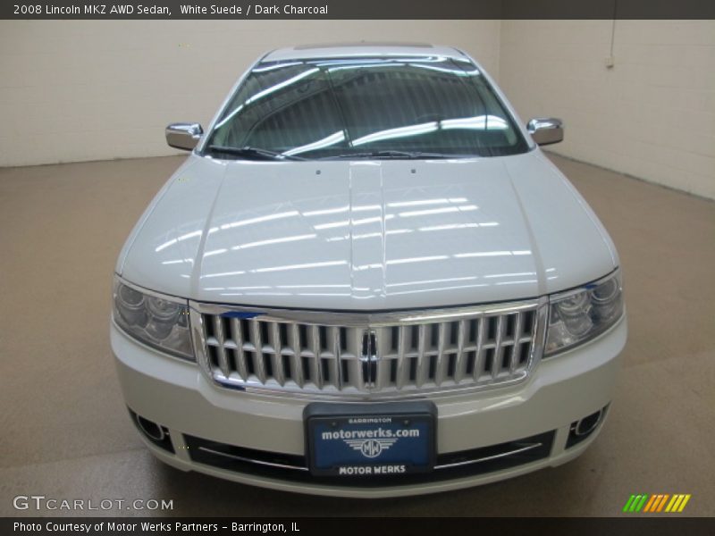 White Suede / Dark Charcoal 2008 Lincoln MKZ AWD Sedan