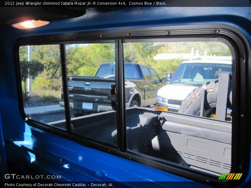 Cosmos Blue / Black 2012 Jeep Wrangler Unlimited Sahara Mopar JK-8 Conversion 4x4