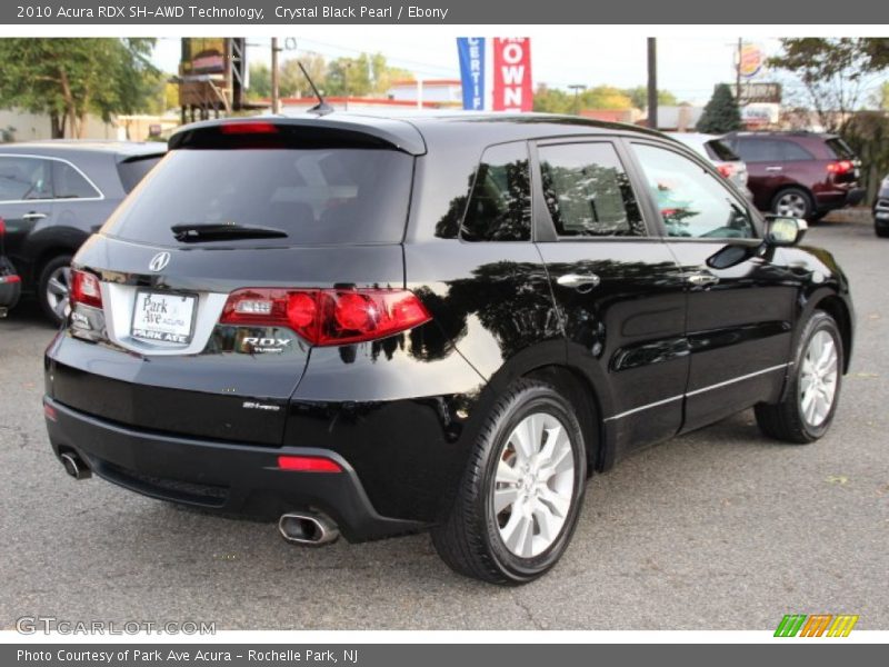 Crystal Black Pearl / Ebony 2010 Acura RDX SH-AWD Technology