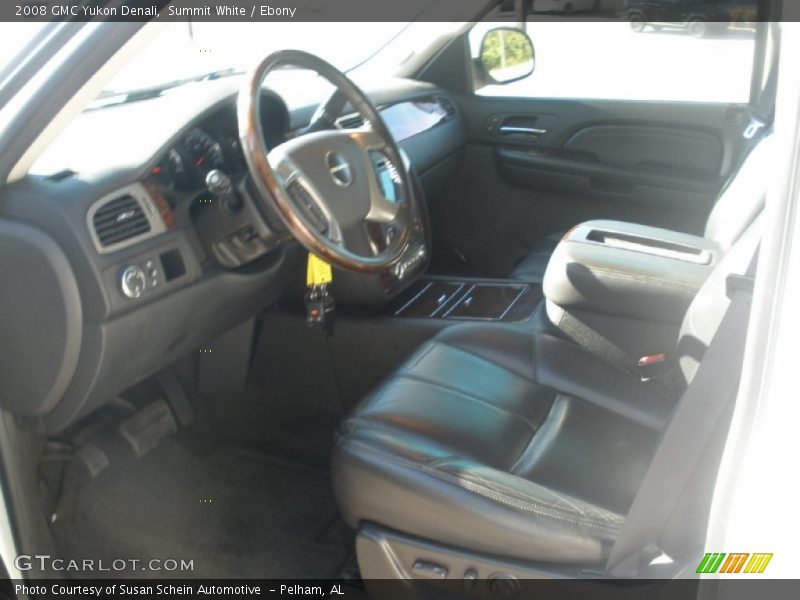 Summit White / Ebony 2008 GMC Yukon Denali