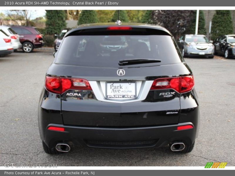 Crystal Black Pearl / Ebony 2010 Acura RDX SH-AWD Technology