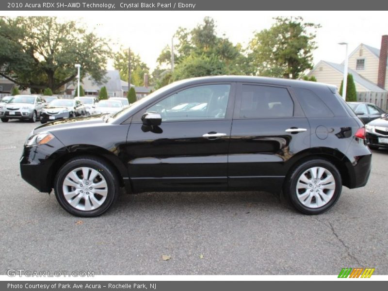 Crystal Black Pearl / Ebony 2010 Acura RDX SH-AWD Technology