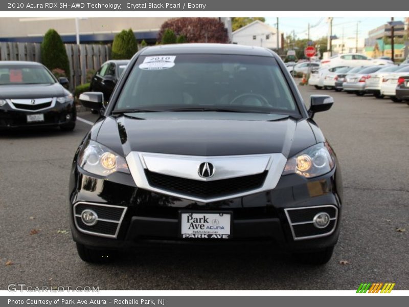 Crystal Black Pearl / Ebony 2010 Acura RDX SH-AWD Technology