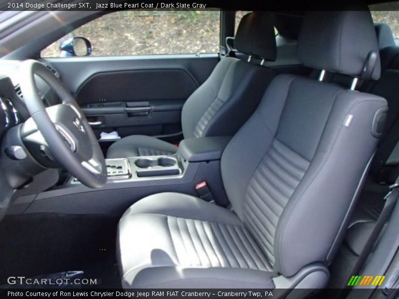 Jazz Blue Pearl Coat / Dark Slate Gray 2014 Dodge Challenger SXT