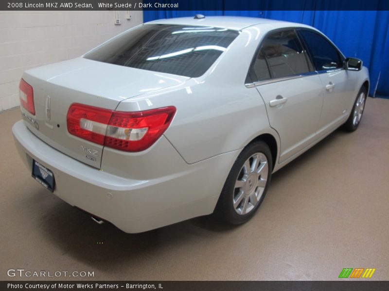White Suede / Dark Charcoal 2008 Lincoln MKZ AWD Sedan