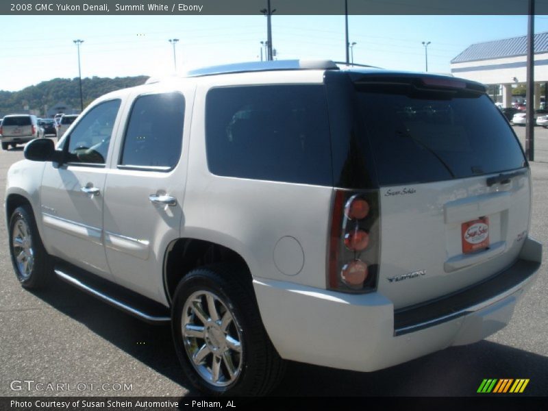 Summit White / Ebony 2008 GMC Yukon Denali