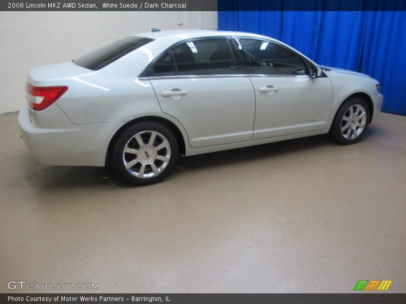 White Suede / Dark Charcoal 2008 Lincoln MKZ AWD Sedan