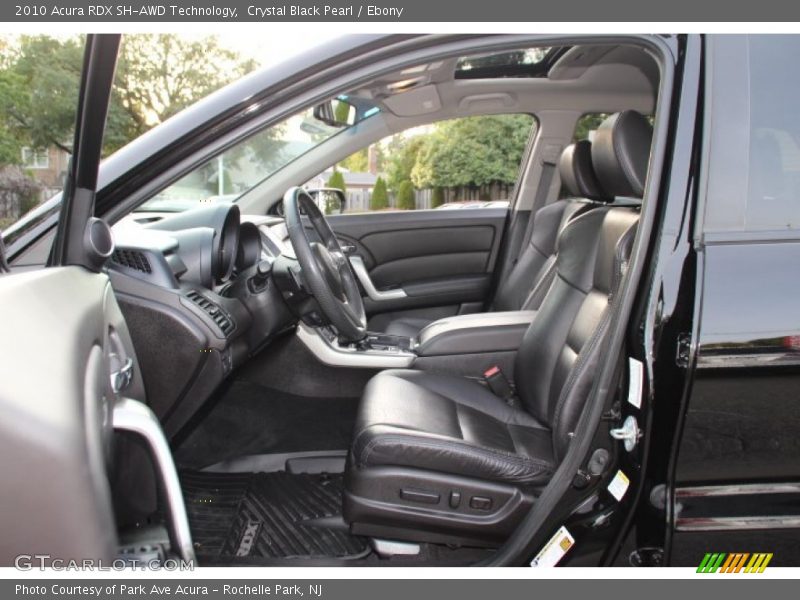 Crystal Black Pearl / Ebony 2010 Acura RDX SH-AWD Technology