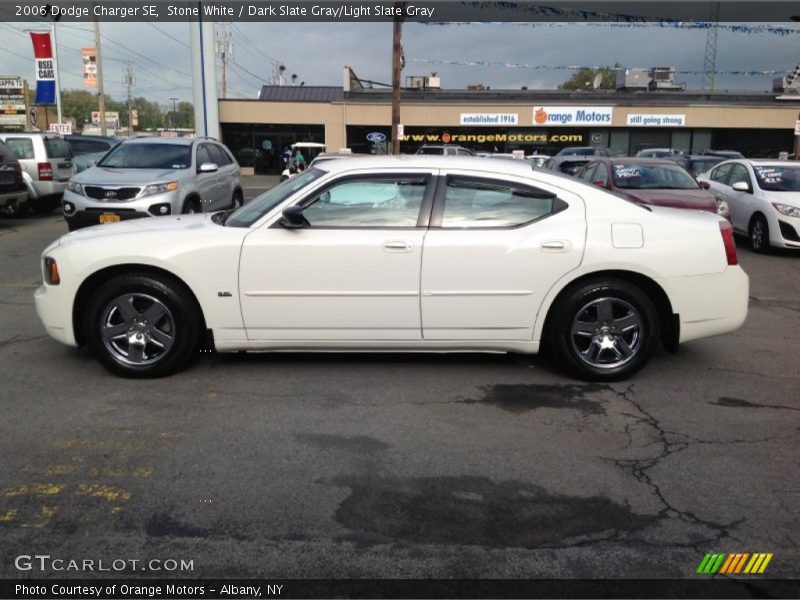 Stone White / Dark Slate Gray/Light Slate Gray 2006 Dodge Charger SE