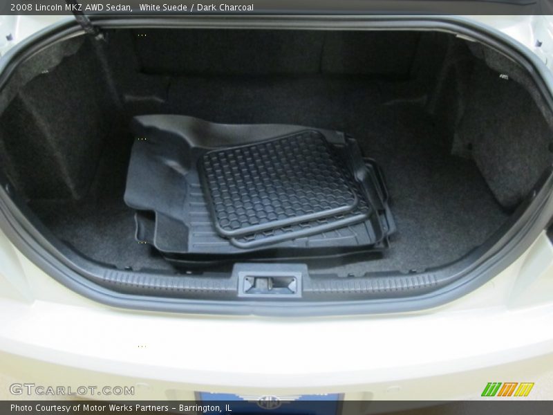 White Suede / Dark Charcoal 2008 Lincoln MKZ AWD Sedan