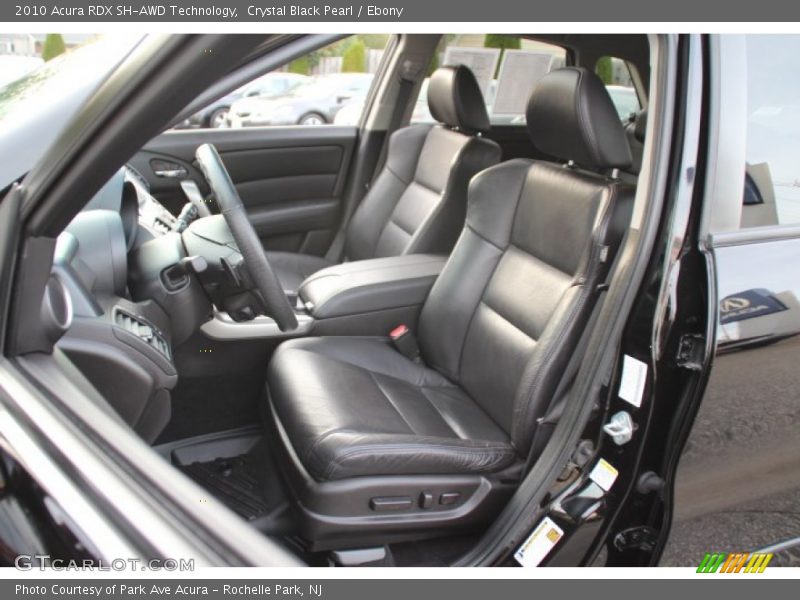 Crystal Black Pearl / Ebony 2010 Acura RDX SH-AWD Technology