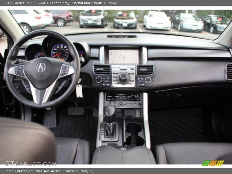 Crystal Black Pearl / Ebony 2010 Acura RDX SH-AWD Technology