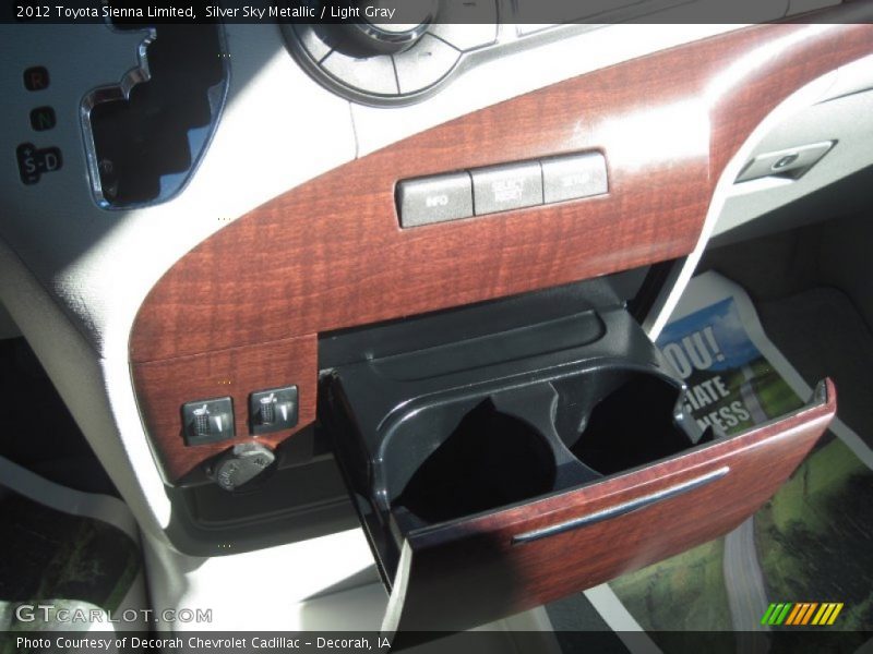 Silver Sky Metallic / Light Gray 2012 Toyota Sienna Limited