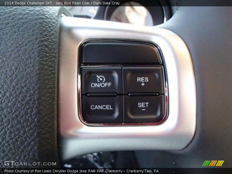 Jazz Blue Pearl Coat / Dark Slate Gray 2014 Dodge Challenger SXT