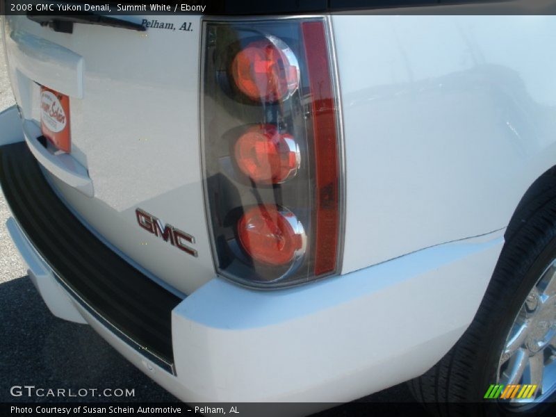 Summit White / Ebony 2008 GMC Yukon Denali