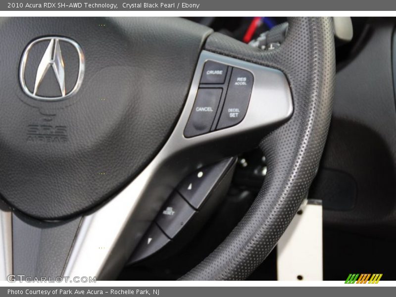 Crystal Black Pearl / Ebony 2010 Acura RDX SH-AWD Technology