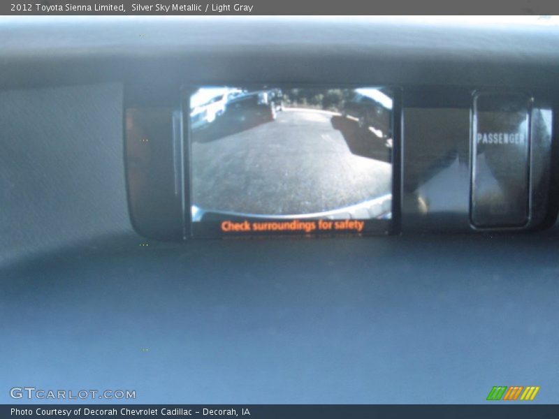 Silver Sky Metallic / Light Gray 2012 Toyota Sienna Limited