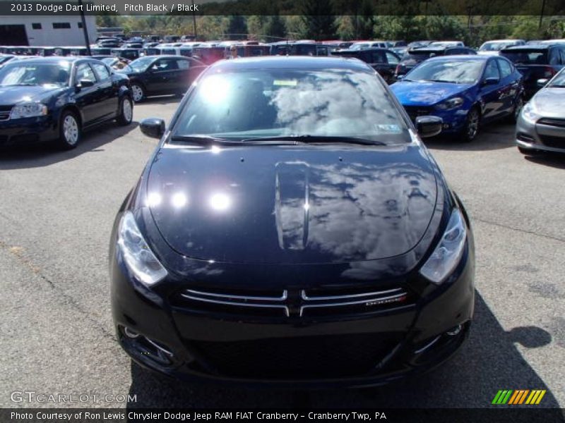 Pitch Black / Black 2013 Dodge Dart Limited