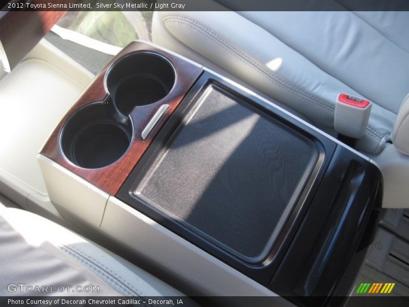 Silver Sky Metallic / Light Gray 2012 Toyota Sienna Limited