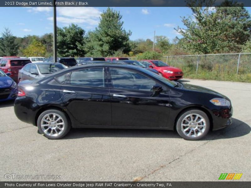 Pitch Black / Black 2013 Dodge Dart Limited