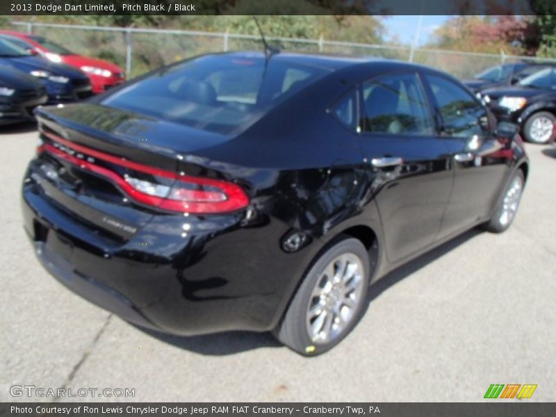 Pitch Black / Black 2013 Dodge Dart Limited
