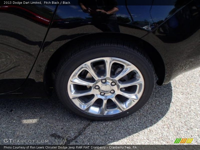 Pitch Black / Black 2013 Dodge Dart Limited