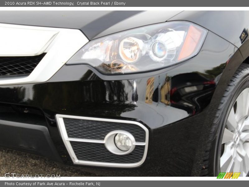 Crystal Black Pearl / Ebony 2010 Acura RDX SH-AWD Technology