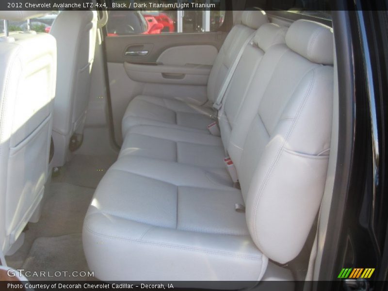 Black / Dark Titanium/Light Titanium 2012 Chevrolet Avalanche LTZ 4x4