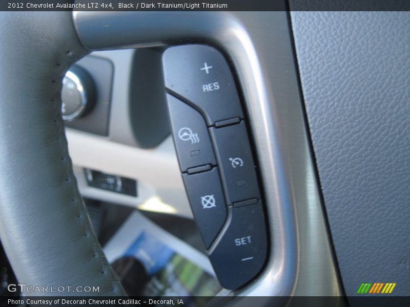 Black / Dark Titanium/Light Titanium 2012 Chevrolet Avalanche LTZ 4x4