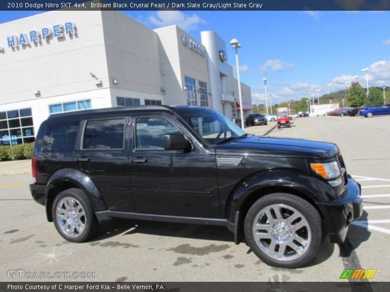 Brilliant Black Crystal Pearl / Dark Slate Gray/Light Slate Gray 2010 Dodge Nitro SXT 4x4