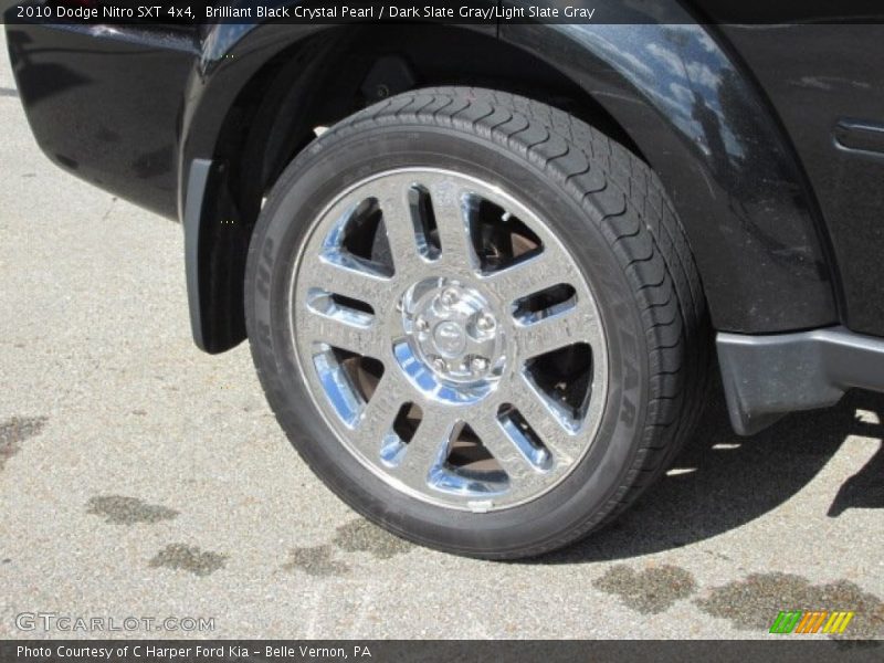 Brilliant Black Crystal Pearl / Dark Slate Gray/Light Slate Gray 2010 Dodge Nitro SXT 4x4