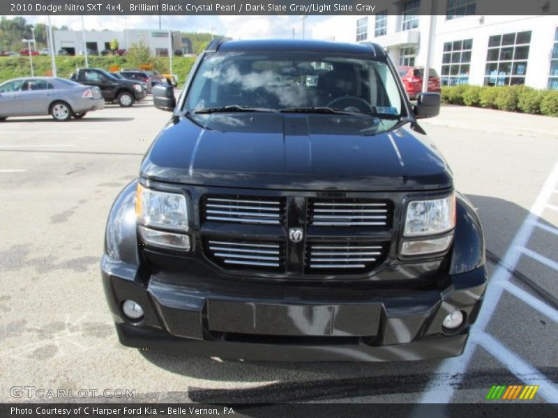 Brilliant Black Crystal Pearl / Dark Slate Gray/Light Slate Gray 2010 Dodge Nitro SXT 4x4